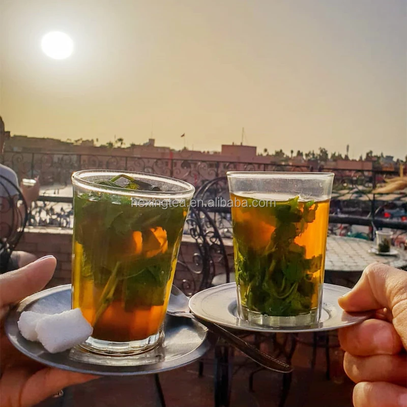 MOROCCAN MINT TEA GUNPOWDER 3505A EU STANDARD FOR FRANCE EUROPEAN