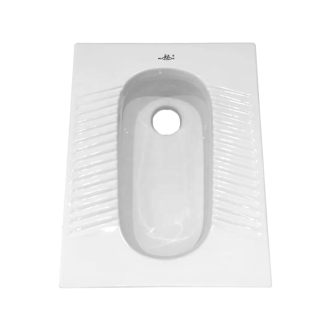 Керамическая дешевая горячая распродажа, водосберегающая квадратная сковорода, высокотемпературный обжиг, керамический квадратный Туалет