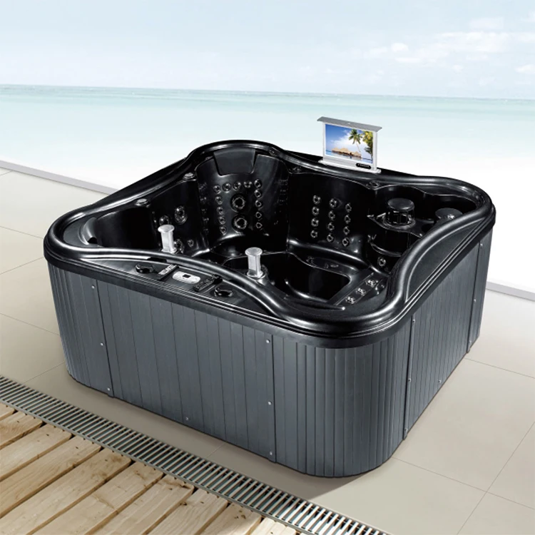 Luxury Acrylic Shell Hot Tub Outdoor Spa With Jacuzzier And Party Massage Bath