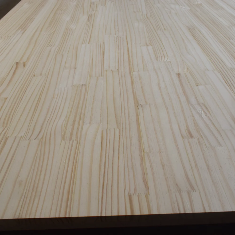 Factory Wholesale Price Solid Wood Pine Finger Joint Board  for Wooden Crafts