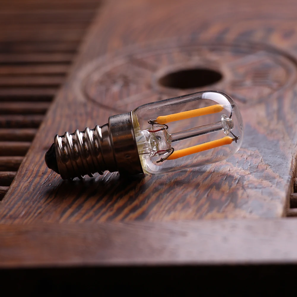Refrigerator T22 12V 24V DC AC LED Lamp 1W E12 E14 Led Filament Bulb Home Decoration Lighting Bulbs for Room