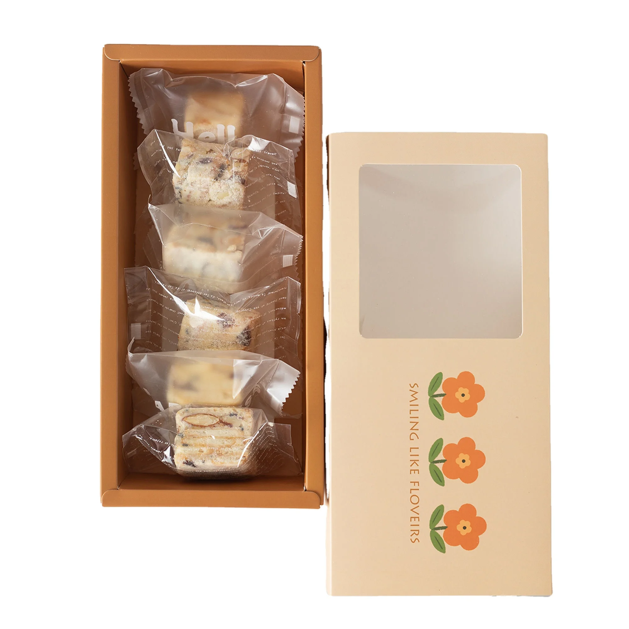 Gift Packaging Empty Baklava Boxes Sweet Cookie Baklava Packaging Boxes Handmade Rigid Cardboard With Gold Card Insert