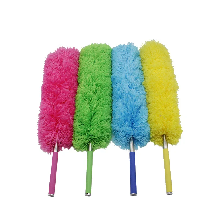Fiber Retractable Home Desktop Cleaning Dust Duster Feather Duster Wholesale