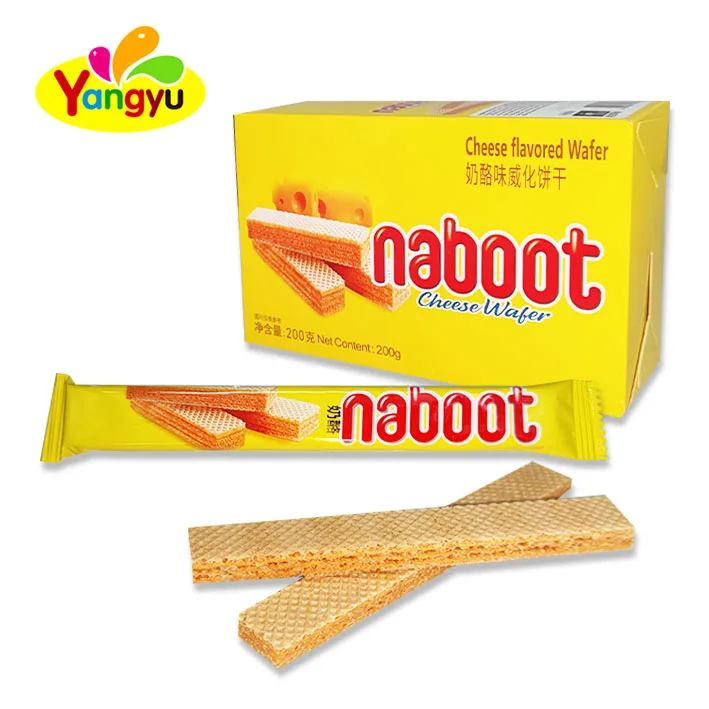Hot Sale Tasty Wafers Fragrant Cheese Wafers Crispy Sandwich Biscuit