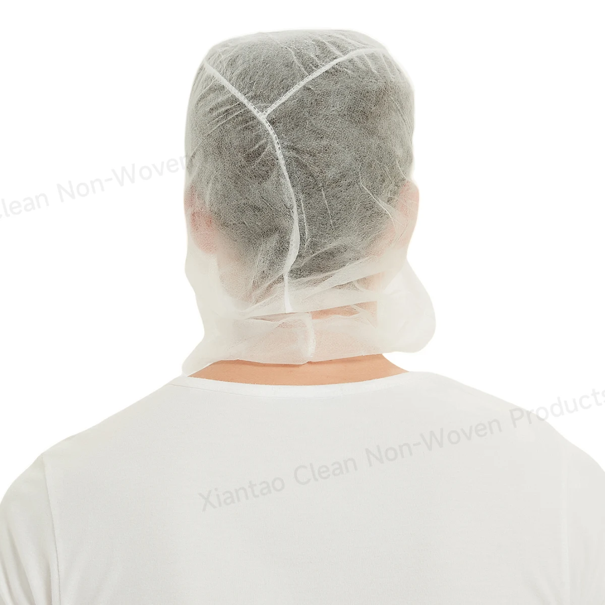 Disposable space cap oversized hood cover white medical hood hairnet food PP Cap Space Disposable Caps for Food factory
