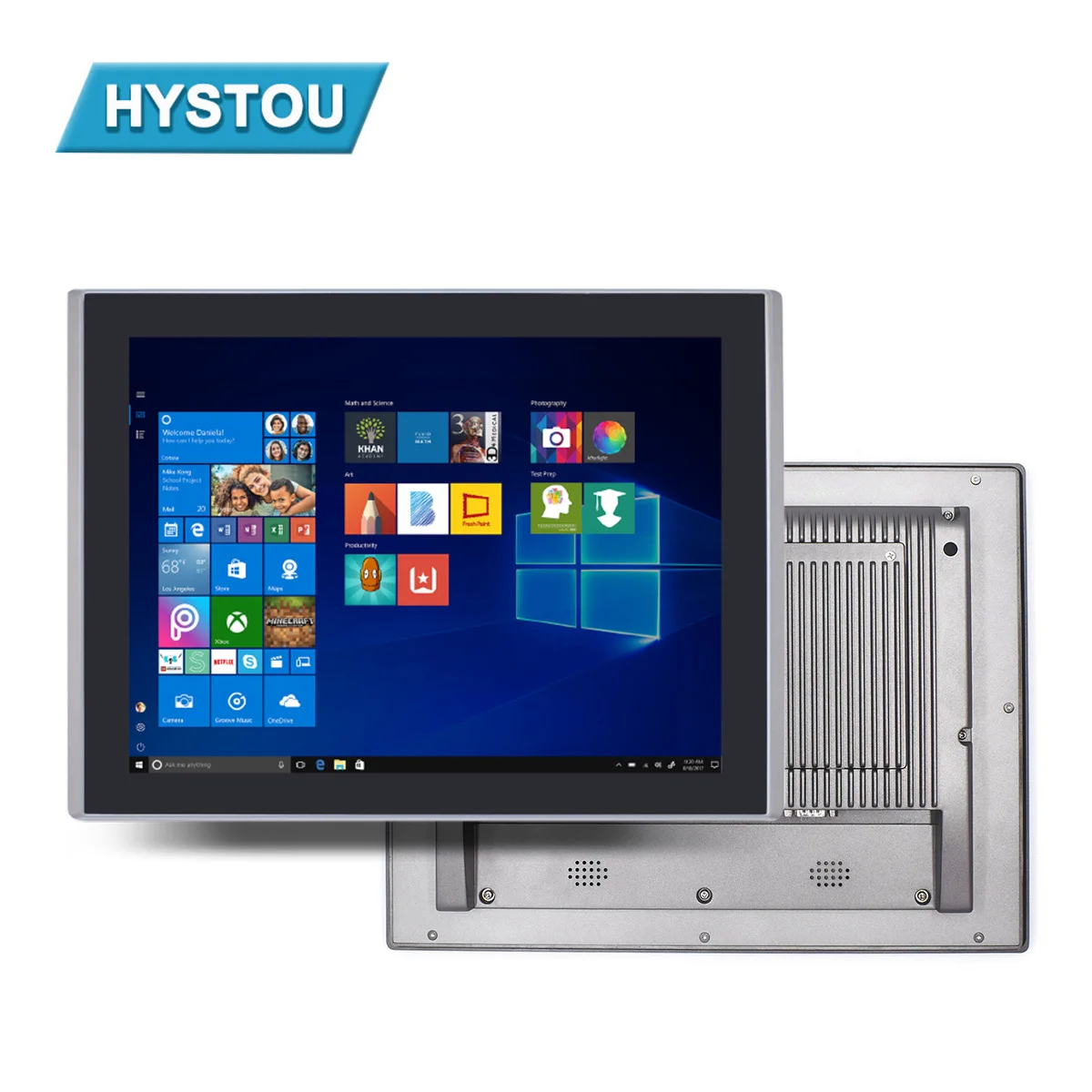 HYSTOU Core J1900 All In One Pos System Wins 10 Touch Screen Pos Ma Hmi Panel Desktop