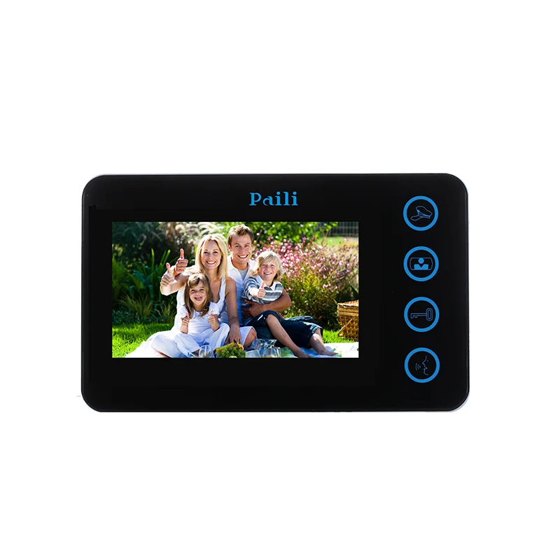 
video door bell intercom for villa 2 wire video intercom system waterproof video doorphone 