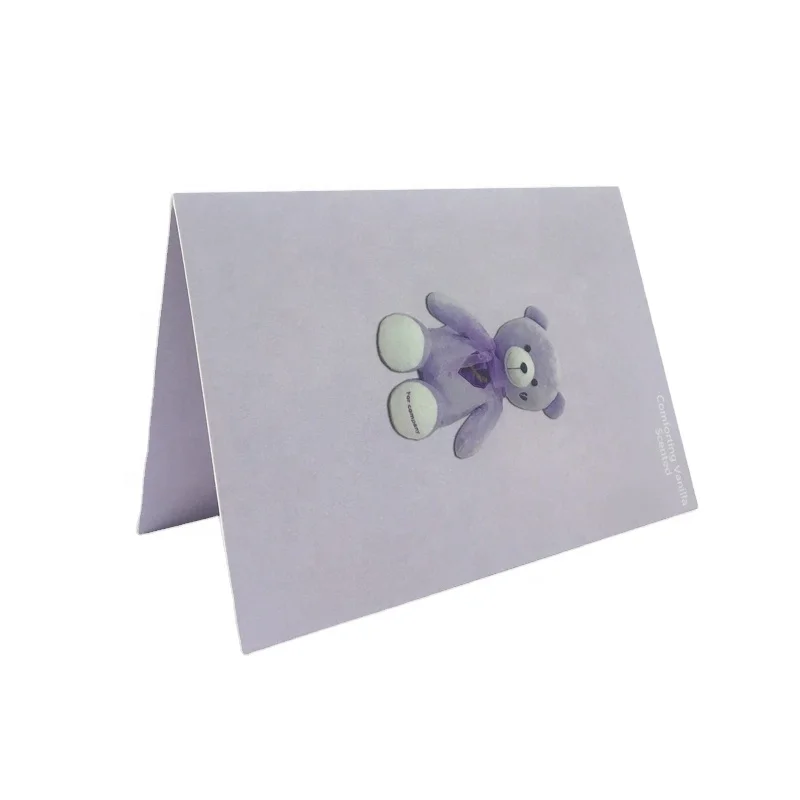 Best sales recording greeting card festival celebration gift sound record card with printing