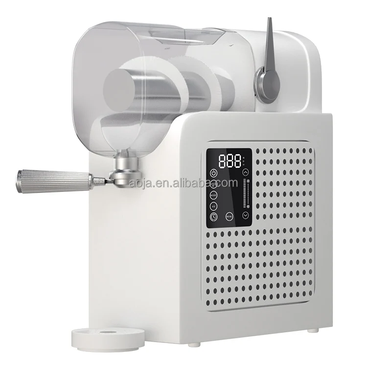 AOJA Stainless steel durable ice maker slush slushie instant slushy machine milkshake melting snow multiple new machine for sale
