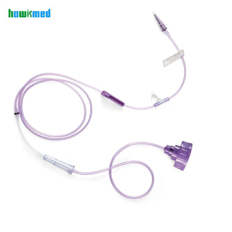 Hot sale Body Safe PVC Medical Stomach Gastrostomy Tube Gravity Type Feeding Tube Bags System