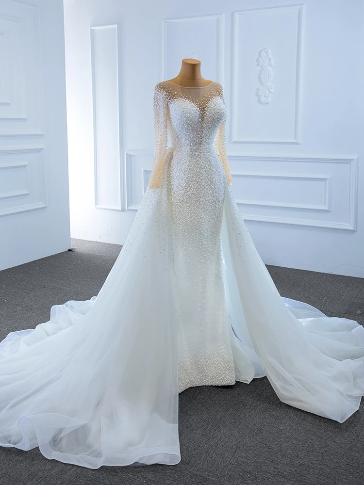 Женское элегантное свадебное платье с открытыми