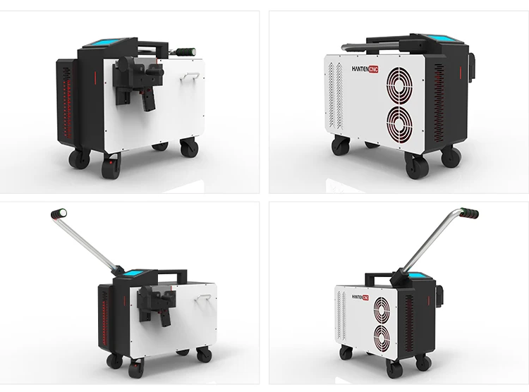 Factory direct sales SEAGULL2 200W 300W  pulse metal laser cleaner handheld laser paint rust remover
