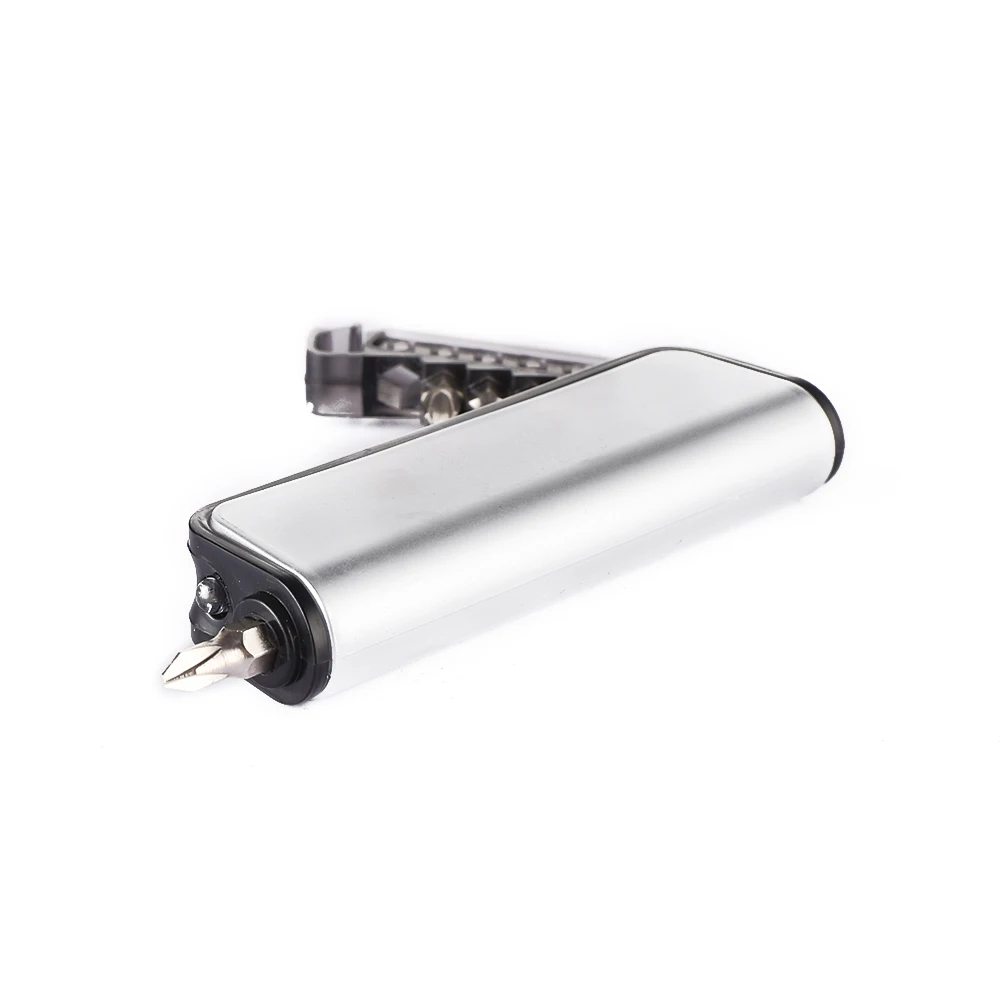 Promotional Multi-tool Holder & LED Torch Portable Screwdriver Kit with LED Light