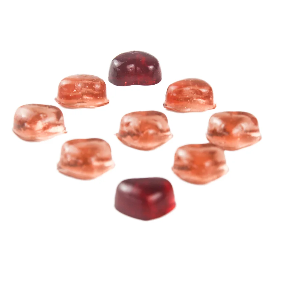 Hot Selling Customizable Halal Sour Candy Fruity Flavor Hard Gummy Candy in Box or Bag Packaging Free Sample Available