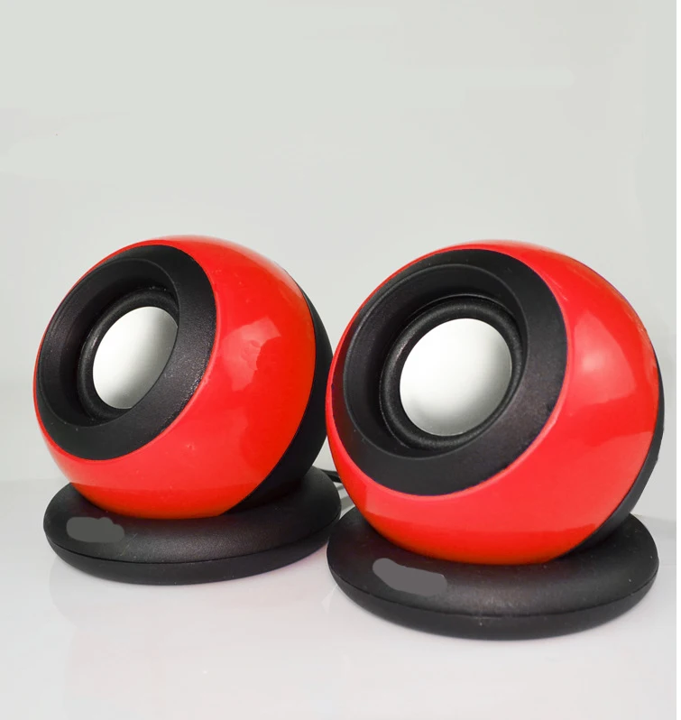 
JT015 Subwoofer Home Magic Ball Notebook Desktop USB 2.0 Small Speaker 
