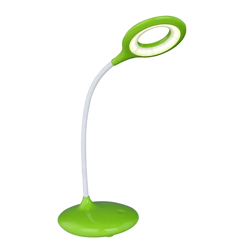 HOT SALE COLORFUL BEDROOM READING RECHARGEABLE NIGHT PLASTIC LED DESK LAMP