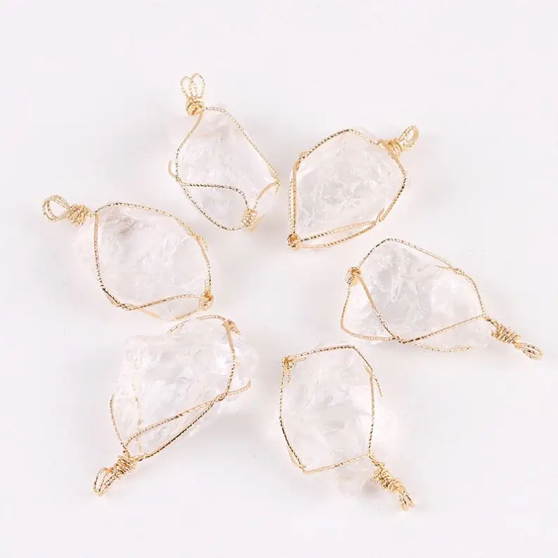 HY wholesale amethyst oil pendant perfume crystal bottle pendant necklace crystal pendant perfume bottle for healing