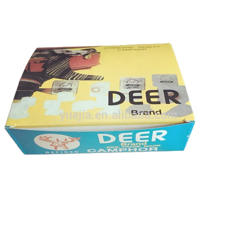 White refined solid smokeless camphor tablet cakes with 96% Pure