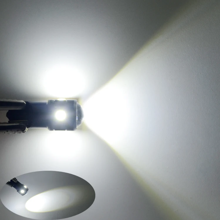 Высококачественные светодиодные лампы G-View 501 194 luces для автомобилей T10 3030 6smd 12 В 24 автомобильная светодиодная лампа W5W без ошибок