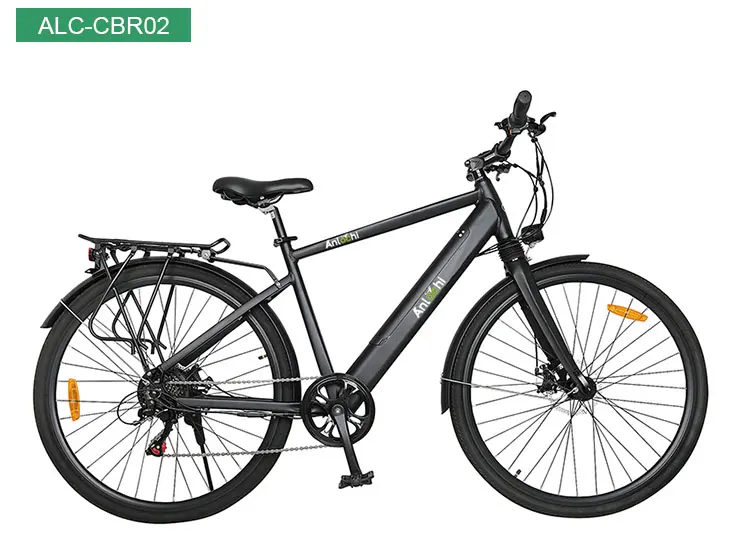 ANLOCHI Factory price  new design 700C  Shimano 6 speed hub motor bicycle city bike ladies Electric City Bike for adult