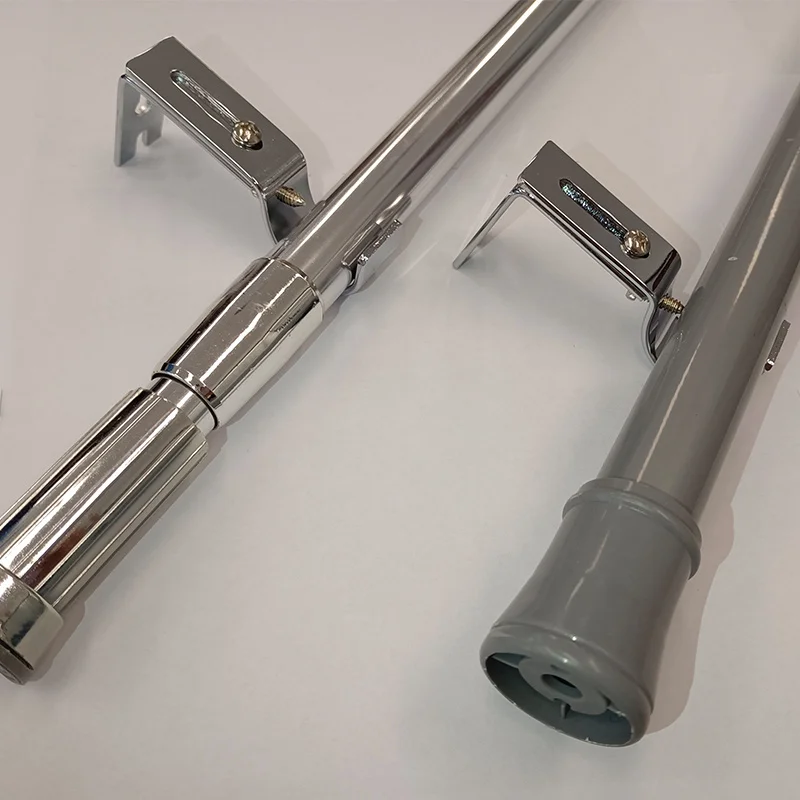 Регулируемые душевые стержни нового дизайна для ванной/гостиной и лучшие занавески, жесткие аксессуары