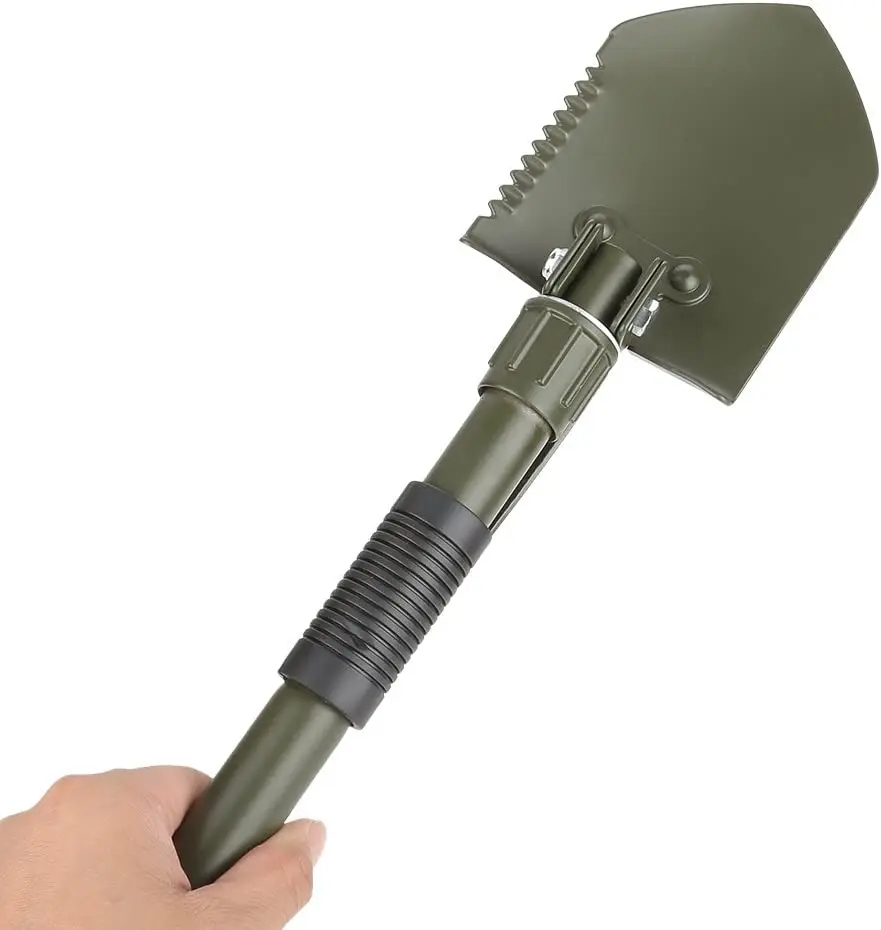 Multifunctional High Quality Steel Folding Shovel with Carry Bag for Survival Camping