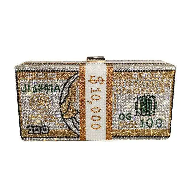 2021 Trendy Ladies Women Crossbody Basketball Fashion Dollar Money Clutch Party Hand bags Unique Amazon Purses And Handbags