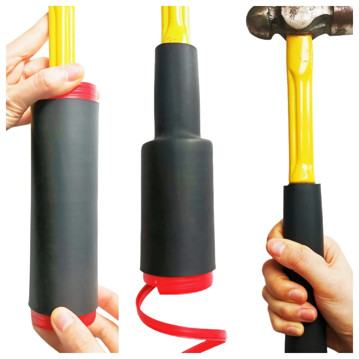 handle non-slip sleeve handle grip antiskid not sticky silicone cold shrink tube anti-sticky cold shrink tubing for golf clubs