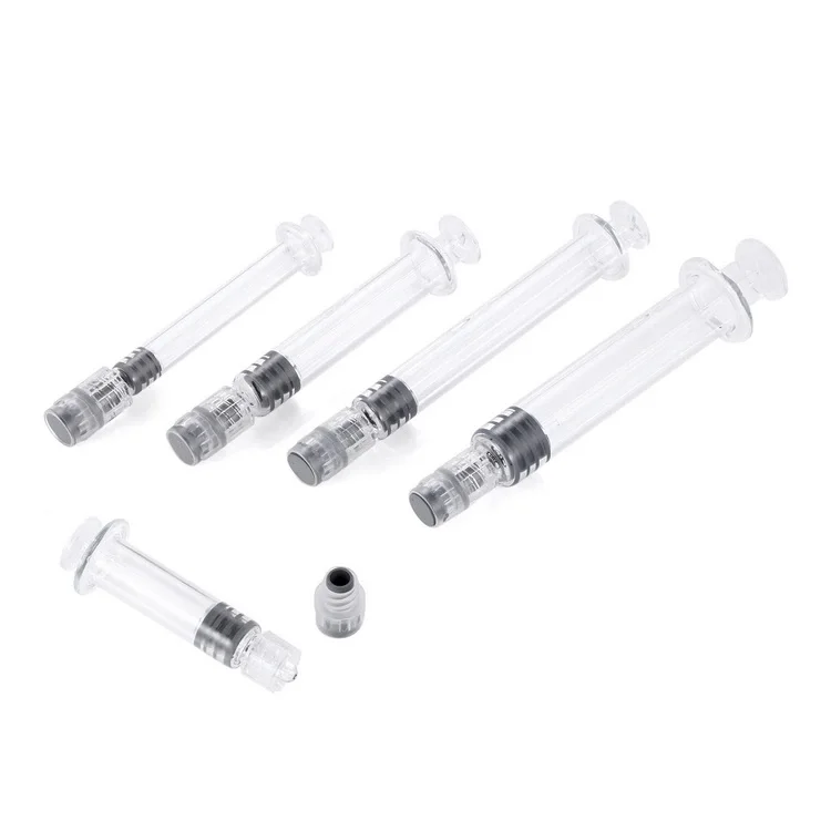 
hot sale 3cc prefilled glass syringe luer lock 