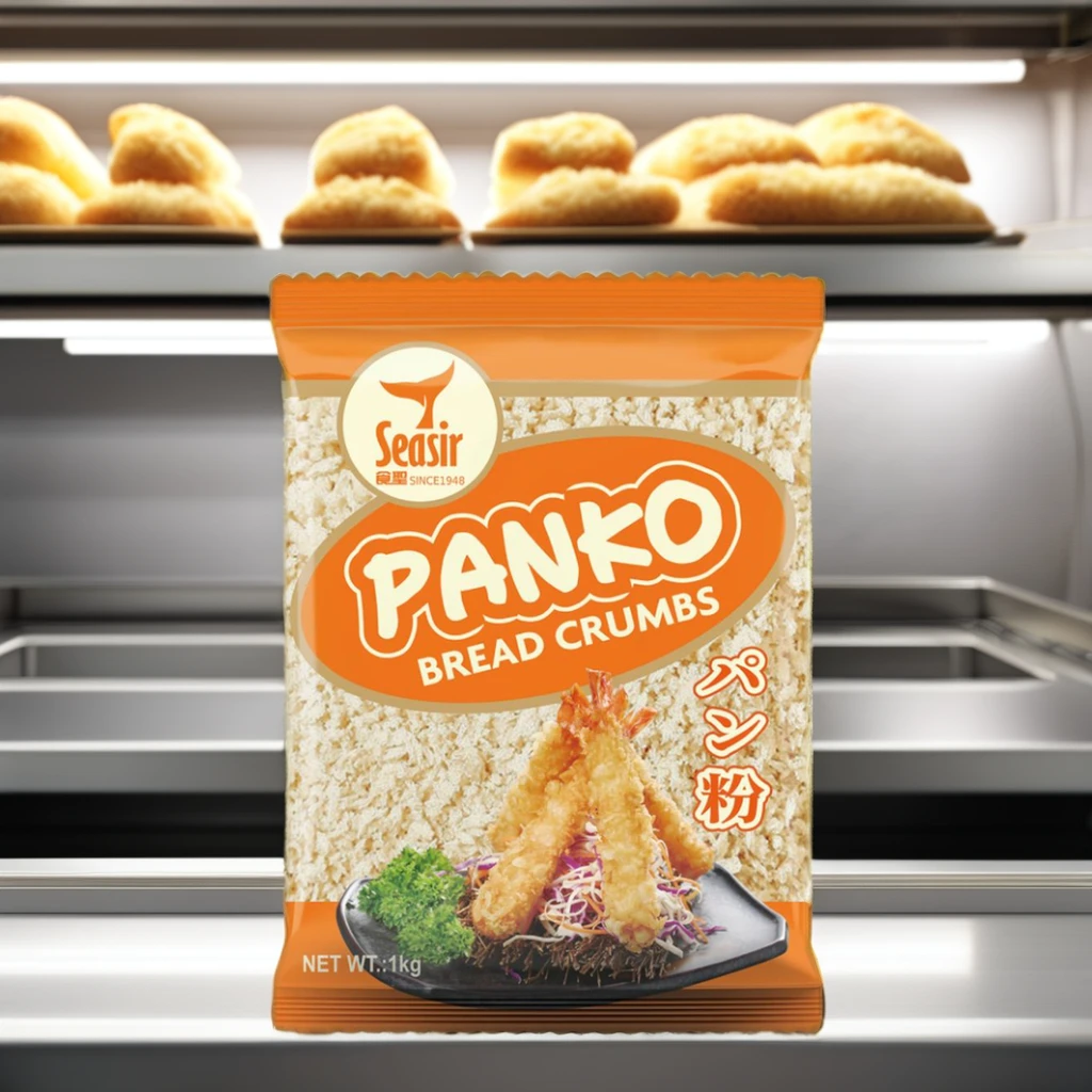 Bread Crumb Panko 1kg Bulk Packaging Wheat Flour 10bags Dry Style for Frying