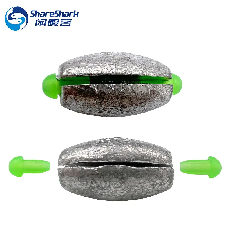 Fishing Removable Lead Split Shot Sinker Weights Sinkers Tackle Accessory