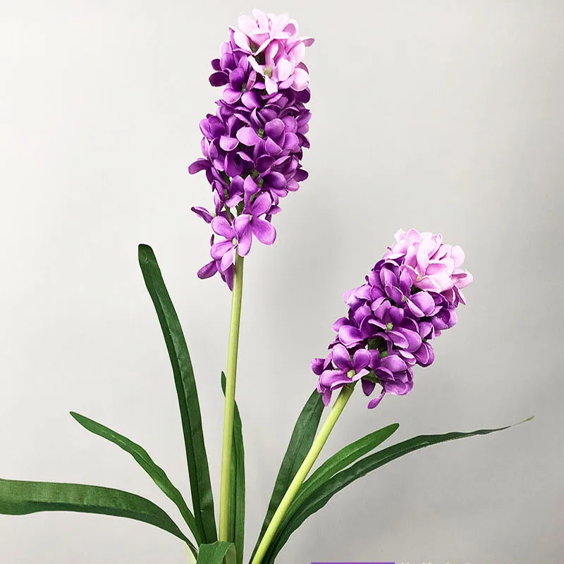 Wholesale Purple Simulation Flower, Embroidered Ball, Silk Flower, Small Fresh Floral Arrangement, Decorative Road Guide Flower