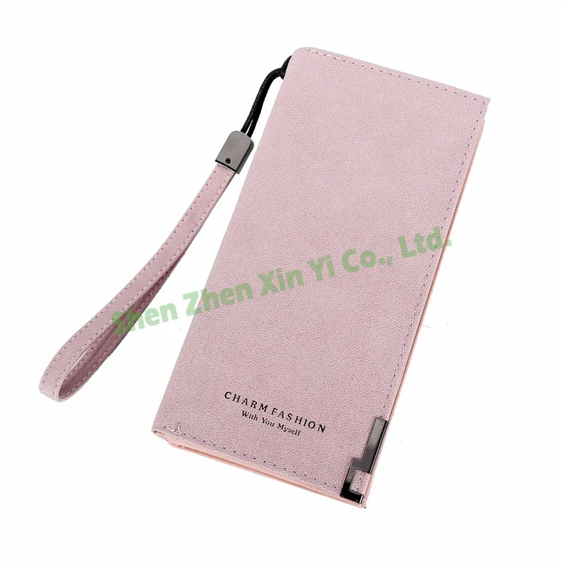 Fashion Lady Wristlet Long Money Bag Zipper Coin Purse Cards ID Holder Clutch wallets holders