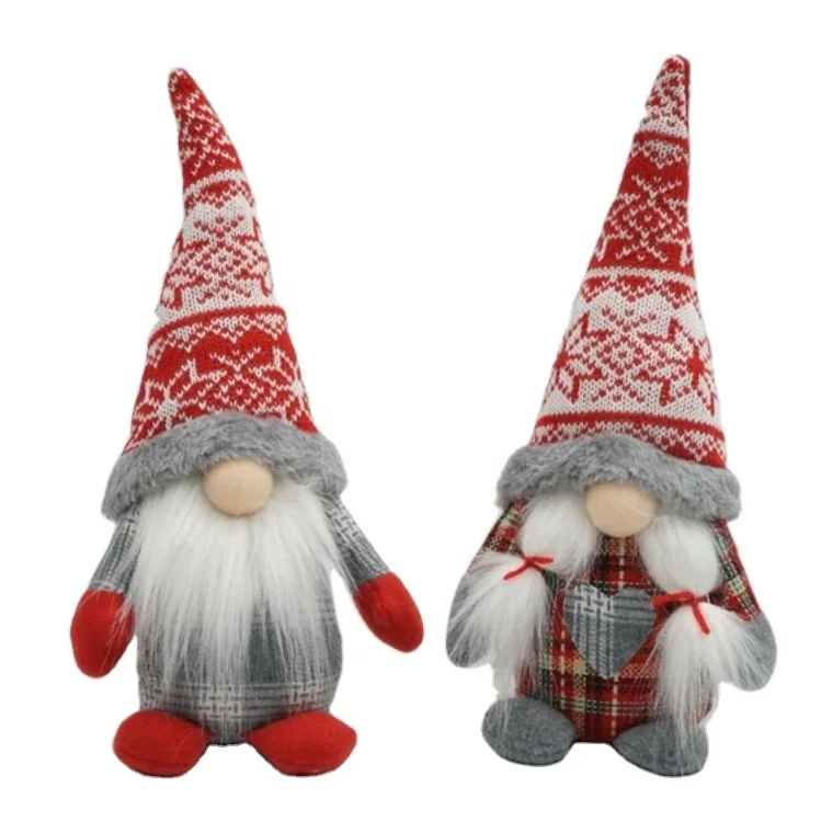 Рождественское украшение Delux, ткань, гном, набивной гонка, плюшевый томте, Шведский Санта