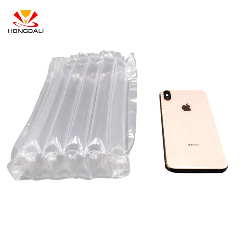 Anti Pressure storage inflatable customized cellphone case packaging bag bubble Mailer warp Air column cushion Bag for phone