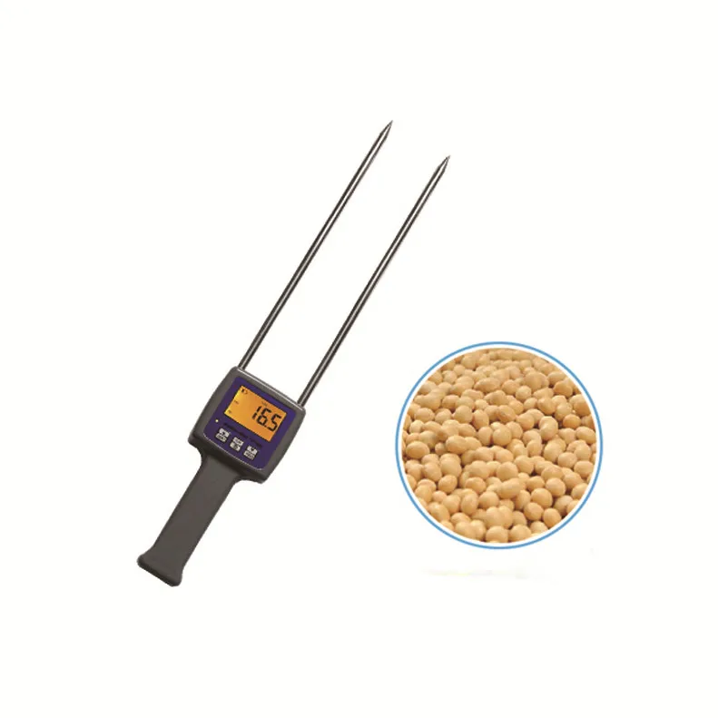 Digital Grain Moisture Meter Hygrometer Use For Corn Wheat Rice Bean Peanut Grain Measurement Moisture Humidity Tester