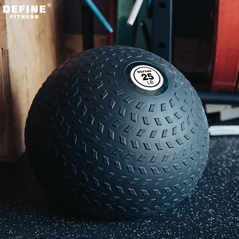 DEFINE FITNESS Wholesale Weight Ball High Quality Custom Logo Gym Power Training PVC Medicine Gym Slam Ball