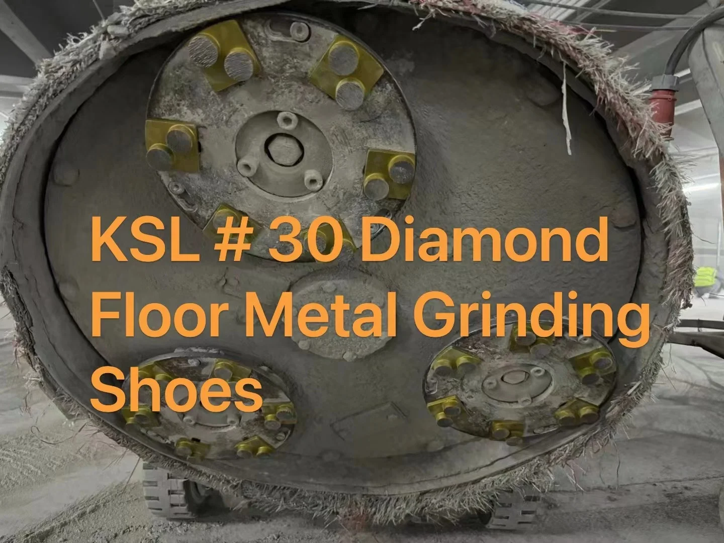 Scanmaskin Redi lock high-performance grinding pad for hard concrete terrazzo epoxy resin flooring