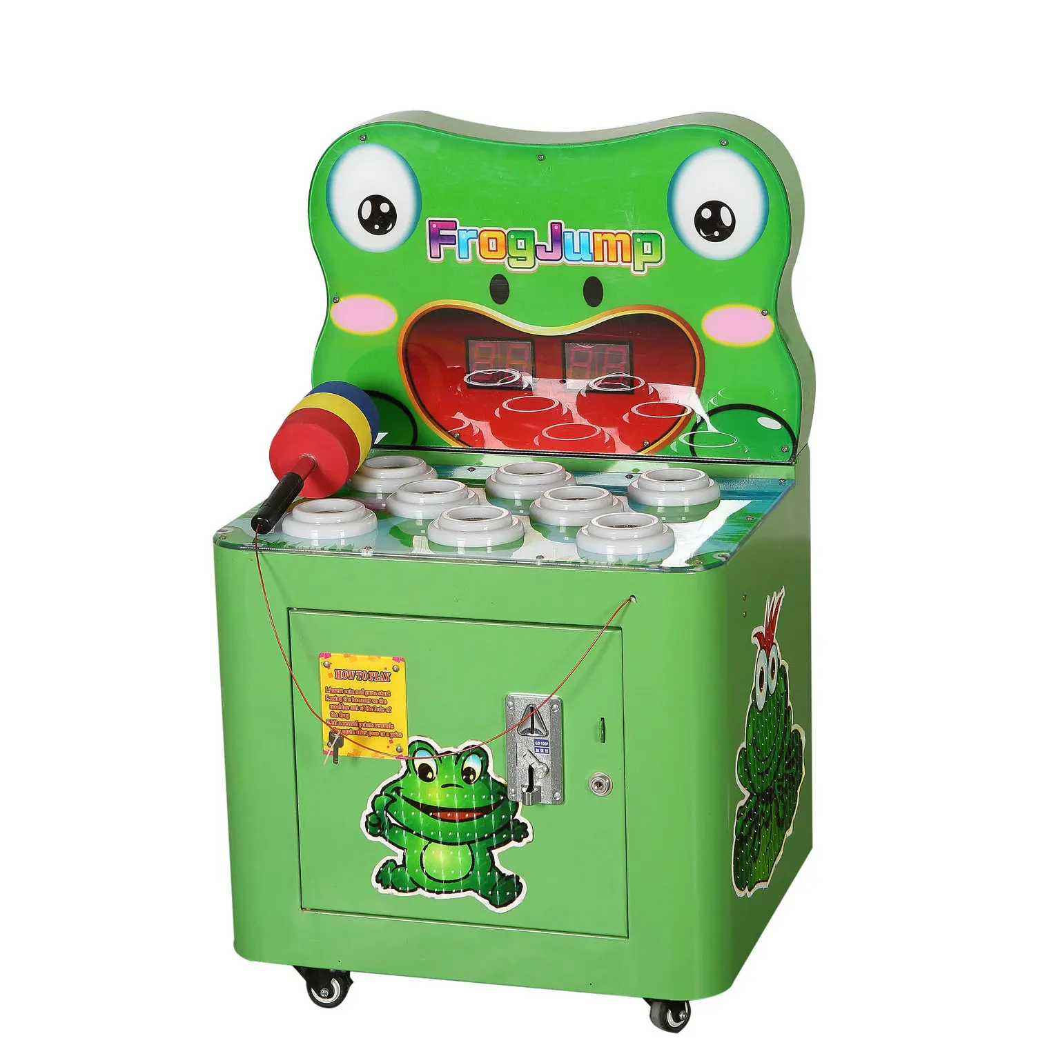 Hit frog hammer game kids hammer game kids play hammer game machine
