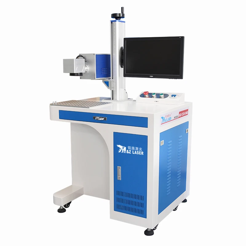 Factory Price 2024 30W Co2 Laser Marking Machine Galvo Brand Head Air Cooling Home Use Pet Bottles Wood Supports DXF Format