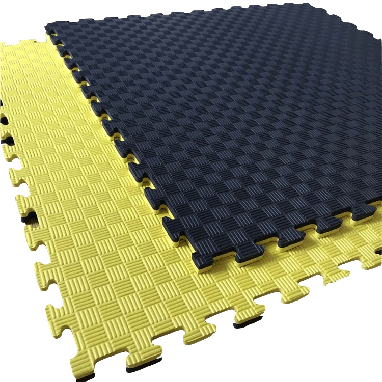 Hot Sale  eva puzzle mat taekwondo mat boxing gym flooring mats With Red Blue Color for martial arts