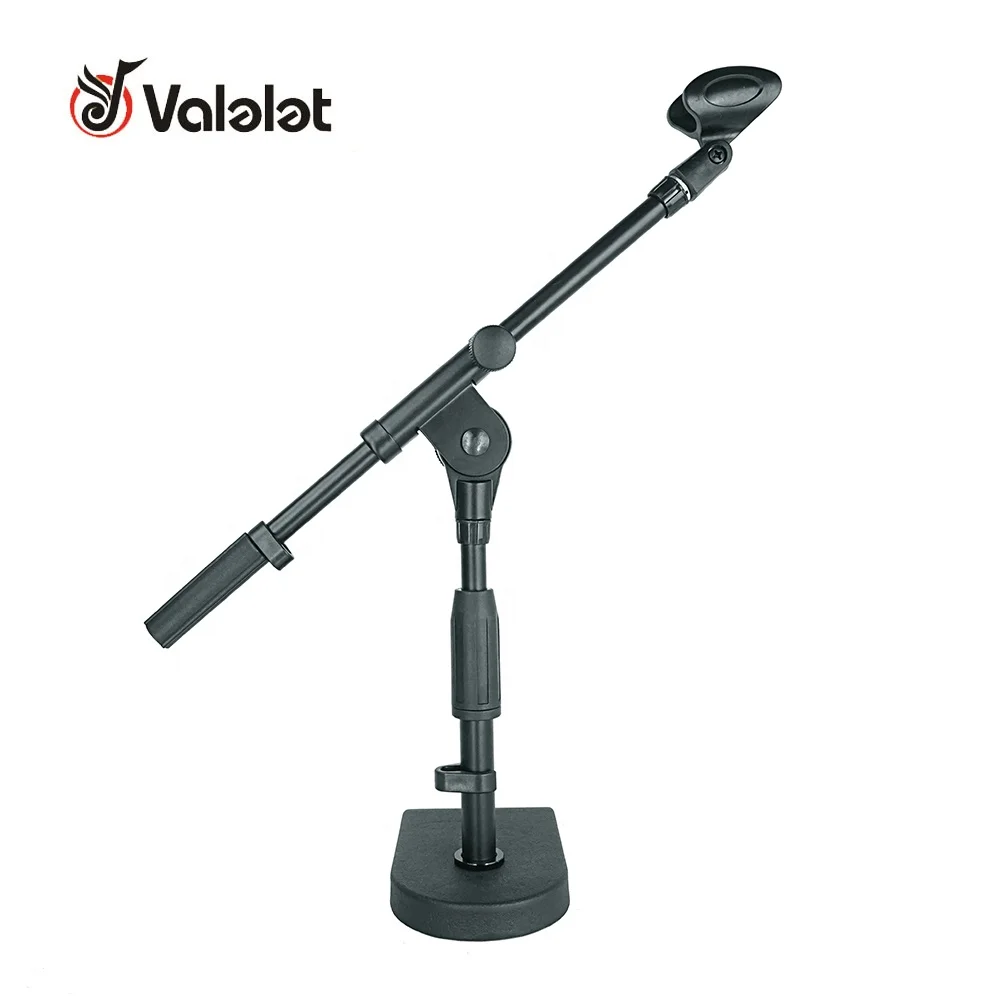 
HMC10T Live broadcast of audio equipment Adjustable steel table speaker stand Microphone Holder 