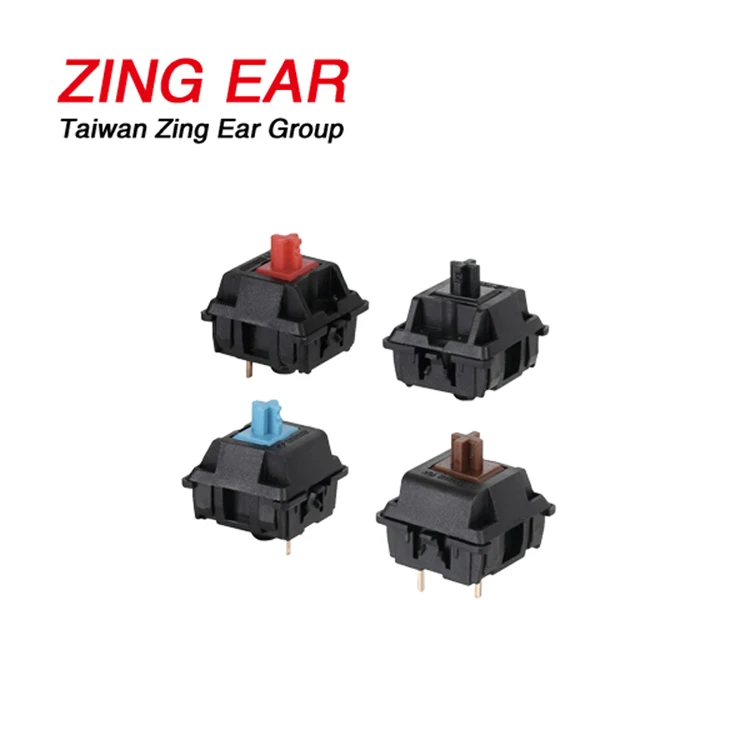 Zingear 3 Or 5 Pin Pcb And Frame Mount 4Mm Nintendo Mechanical Keyboard Switch Cherry Mx Switch