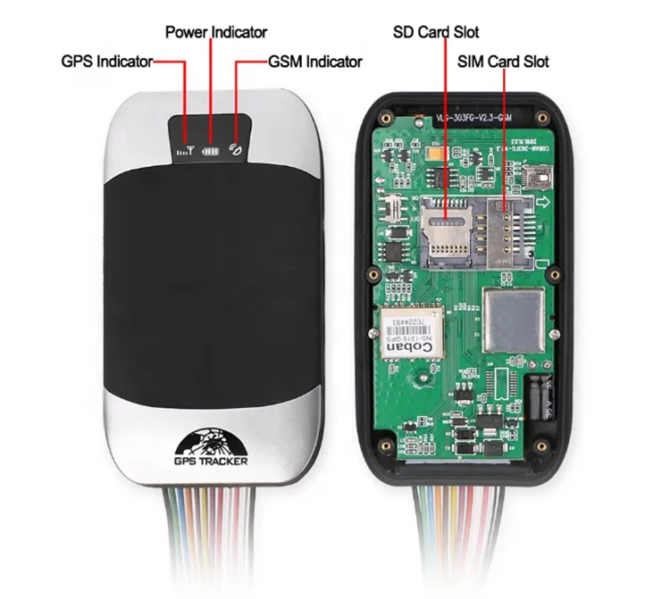 Tracker Gps303g Car GPS GSM GPRS Tracking Devices for Car Motorcycle Bus Truck Off-roader