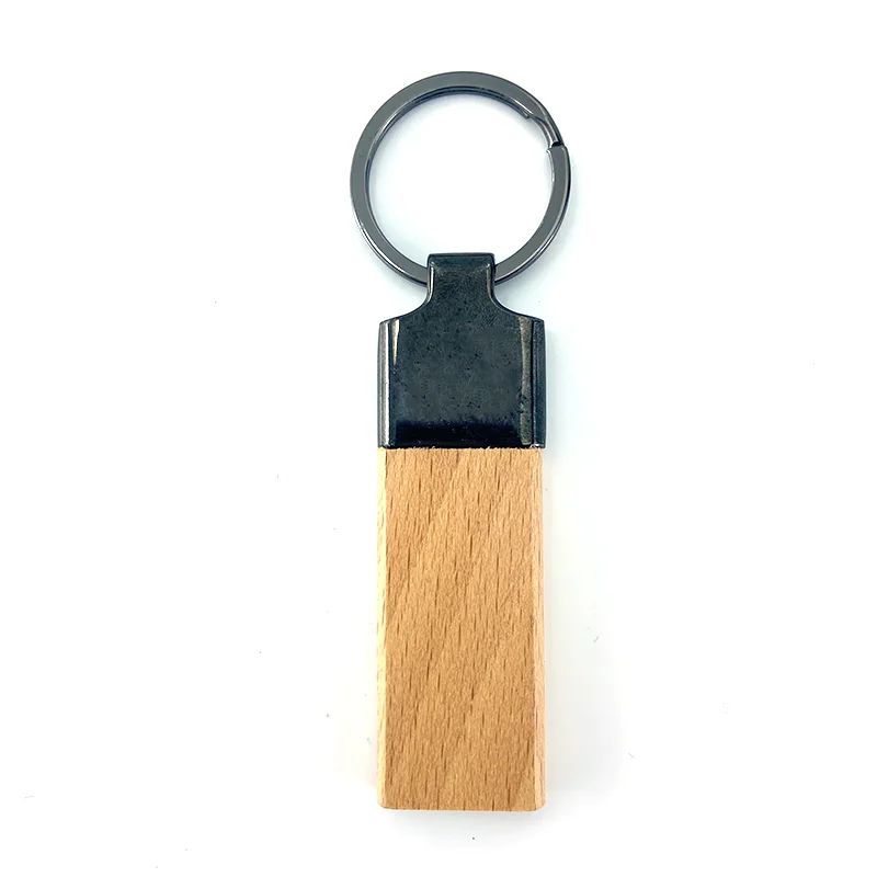 Factory High Quality Logo Engraved Name Promotional Souvenir Crafts Blank Keychains Keyring Surfboard Wooden Wood Keychain