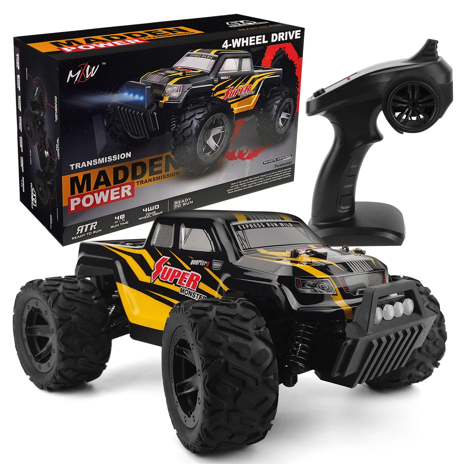 Amazon Hot Sale Off Road Vehicle 4x4 Climbing Cars 1/14 High Speed RC Car Jlb Racing Cheetah