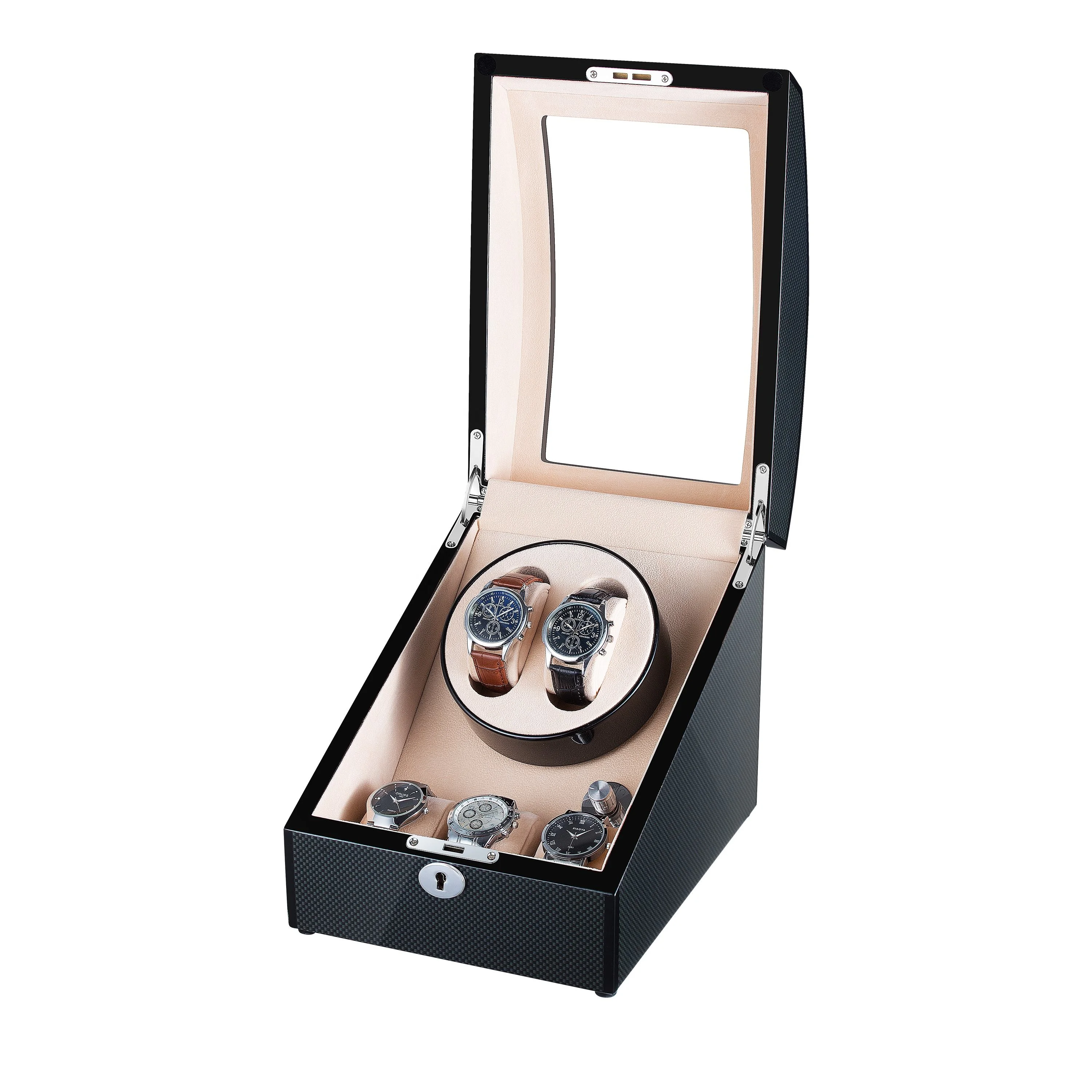 Single wholesale winder geen watches automatic watch winder box with EMC