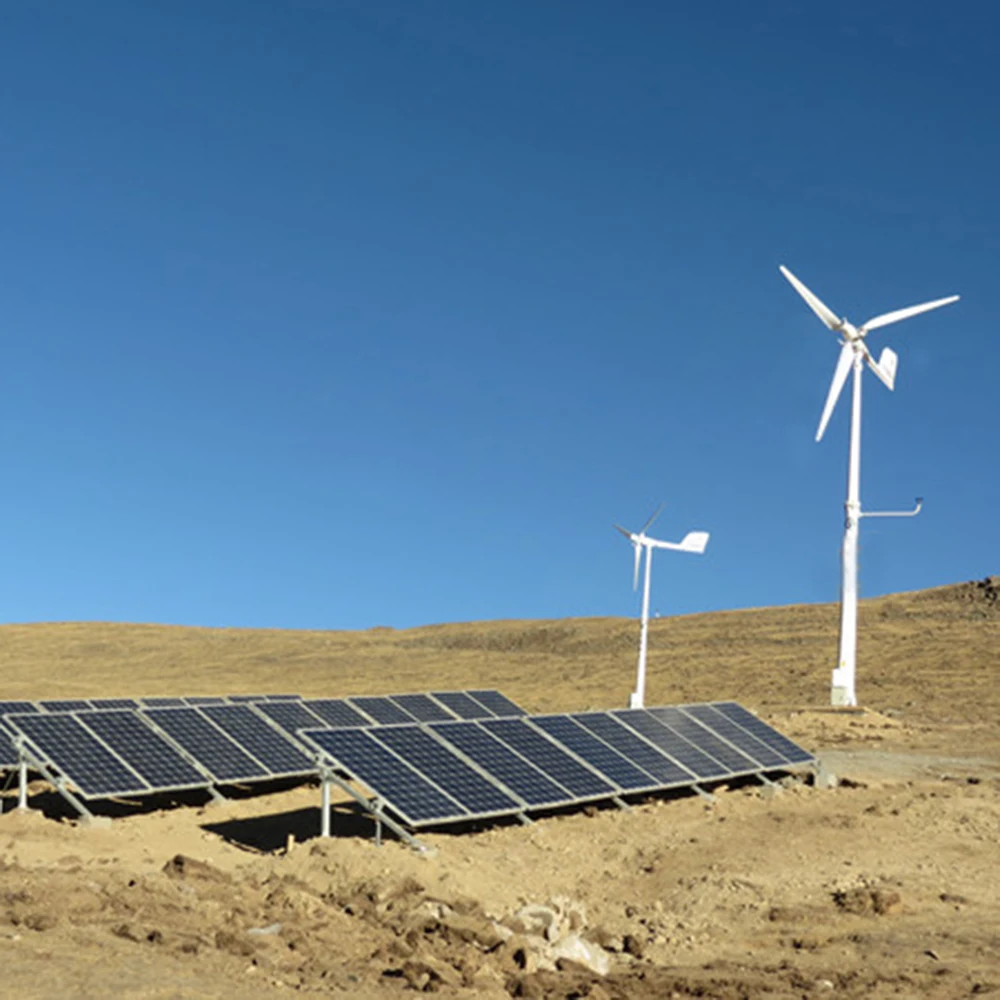 Power 2000W Wind Generator 48V 96V Voltage 2KW Wind Turbines with 1530MM Length FRP Blades for home use with CE
