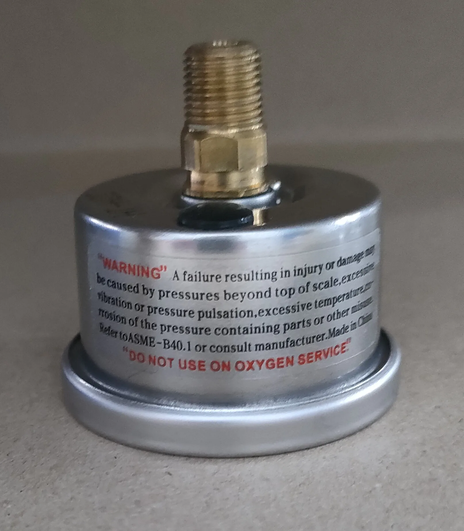 Best Sellers SPECIAL DALI THREE COLOR  dali 1.5L-A SINGLE NEEDLE OIL PRESSURE GAUGE