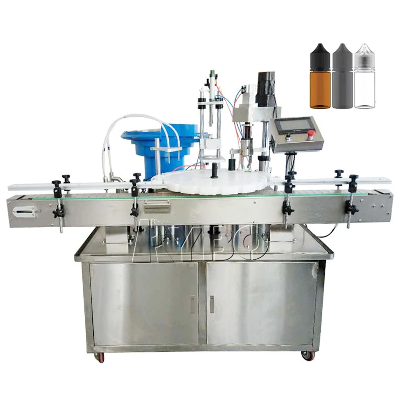 10ml 20ml 30ml nasal spray electronic smoke oil eye drop liquid filling capping machine line